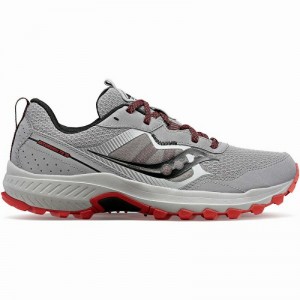 Saucony Excursion TR16 Wide Erkek Koşu Ayakkabısı Gri Turuncu | 6052873-WD