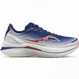 Saucony London Endorphin Speed 3 Kadın Koşu Ayakkabısı Lacivert Beyaz | 5824096-VA