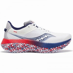 Saucony NYC Kinvara Pro Kadın Koşu Ayakkabısı Mavi Lacivert | 7694530-BY