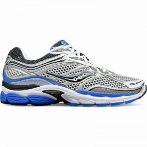 Saucony OG ProGrid Omni 9 Kadın Spor Ayakkabı Beyaz Gümüş Mavi | 4193526-ND