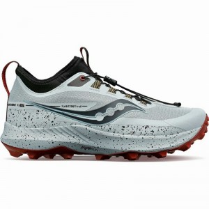 Saucony Peregrine 13 ST Erkek Koşu Ayakkabısı Mavi Siyah | 6407135-AB