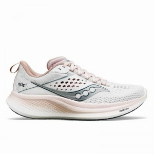 Saucony Ride 17 Kadın Koşu Ayakkabısı Beyaz | 5368701-NI