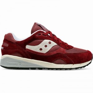 Saucony Shadow 6000 Kadın Spor Ayakkabı Bordo | 9571604-TD