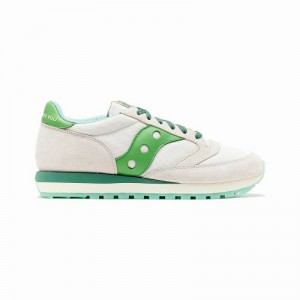 Saucony Shamrock Jazz 81 Kadın Spor Ayakkabı Beyaz Yeşil | 0163942-TH