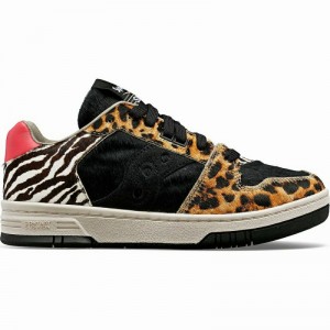 Saucony Spot-Bilt™ Sonic Low Kadın Spor Ayakkabı Leopar Pembe | 7480216-PG