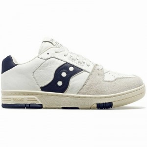 Saucony Spot-Bilt™ Sonic Low Premium Kadın Spor Ayakkabı Bej Rengi Mavi | 5791428-KC