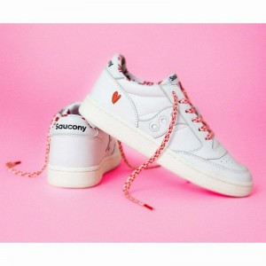 Saucony St. Valentine Jazz Court Kadın Spor Ayakkabı Beyaz | 8305914-DO