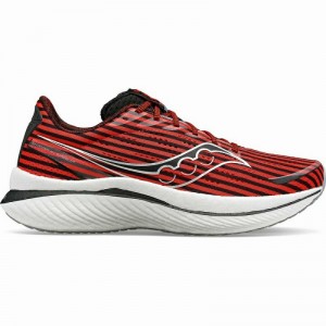 Saucony X Black Men Run Endorphin Speed 3 Kadın Koşu Ayakkabısı Siyah Kırmızı | 3450962-PJ