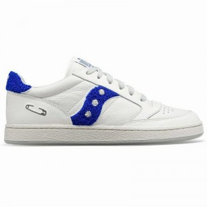 Saucony X Maybe Tomorrow Jazz Court Varsity Kadın Spor Ayakkabı Beyaz Mavi | 2987510-YA